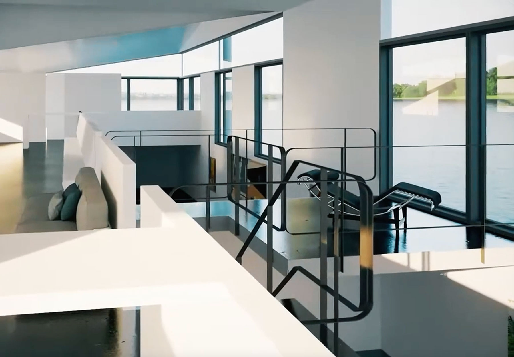 アーレンバーグ美術館の内観