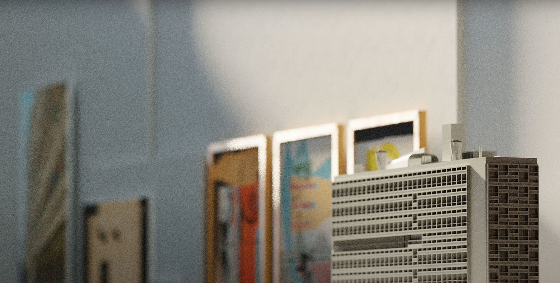 企画展「ル・コルビュジエ 音楽を描く」の画像