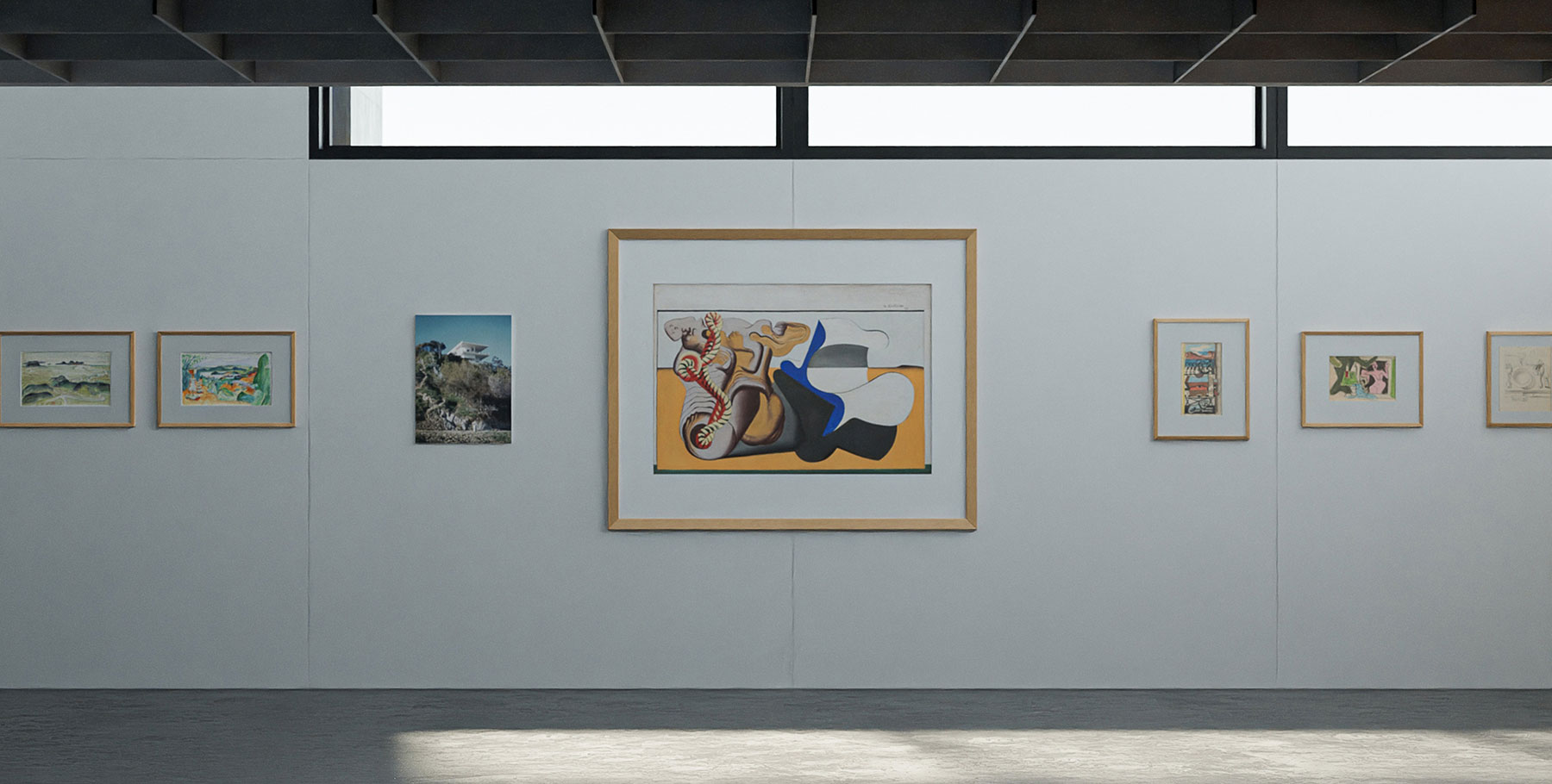 企画展「ル・コルビュジエ 海への憧れ」の画像