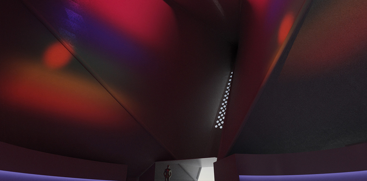 アンビエンスの投影の再現の写真