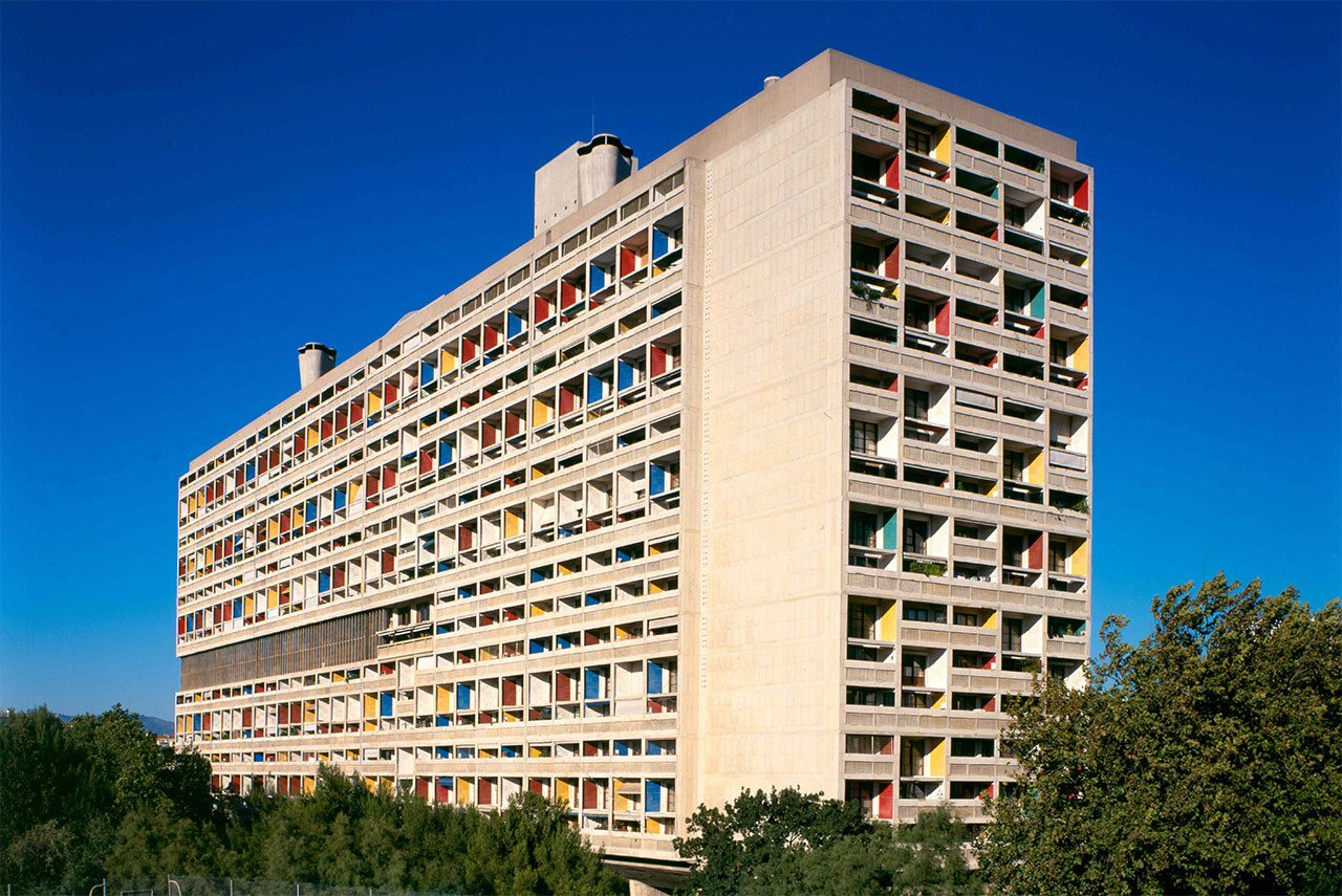 マルセイユのユニテ・ダビタシオンの写真